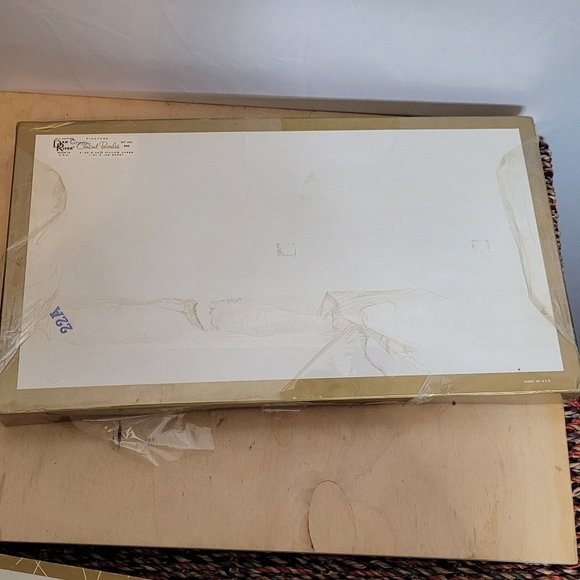 Dan River Combed Percale Sheet Set Double Flat Sheet 2 Pillow Cases Original Box - Picture 13 of 14